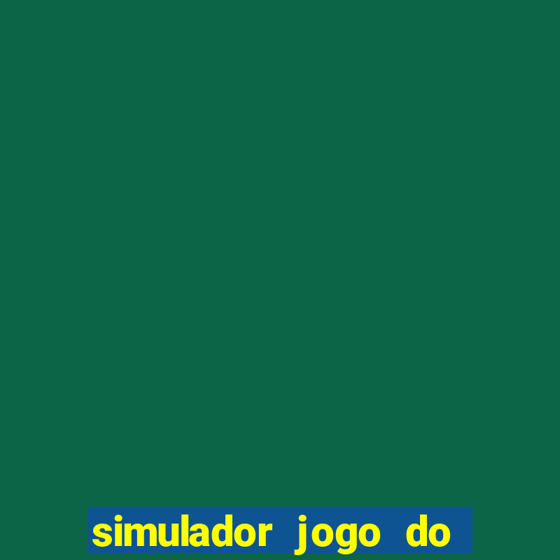 simulador jogo do bicho online